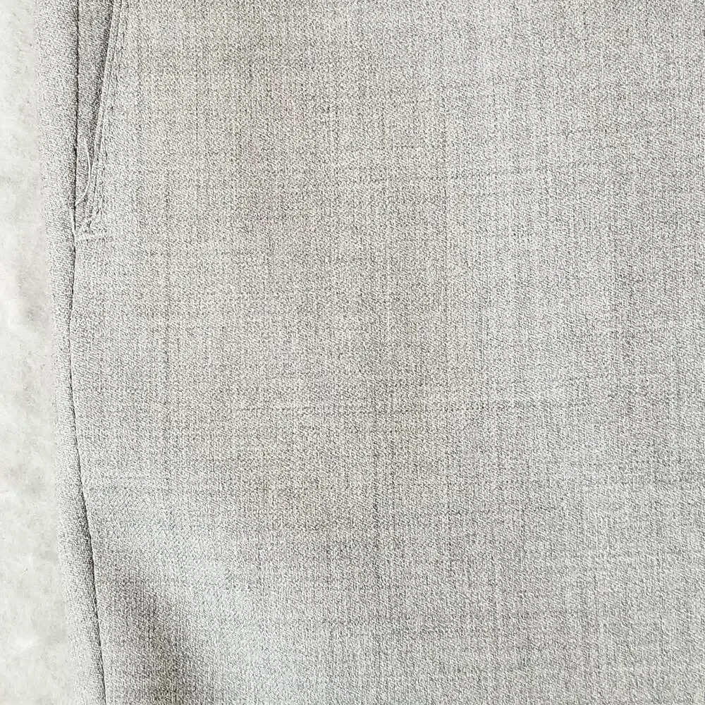 Peter Millar Pants‎ Mens 38 Gray Wool Blend Dress Slacks Flat Front Made Canada